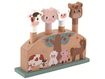 2Kids Toys Vystřelovací zvířátka Farma