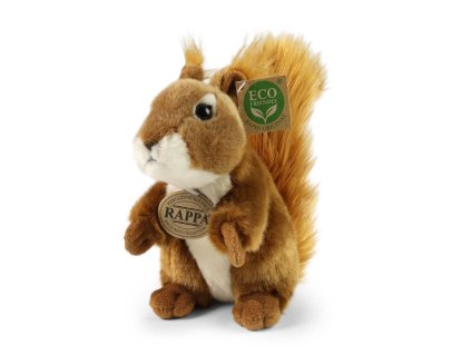 Rappa Plyšová veverka 20 cm ECO-FRIENDLY