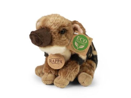 Rappa Plyšové mládě prase divoké sedící 20 cm ECO-FRIENDLY