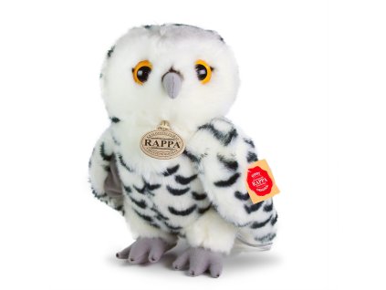 Rappa Plyšová sova bílá 25 cm
