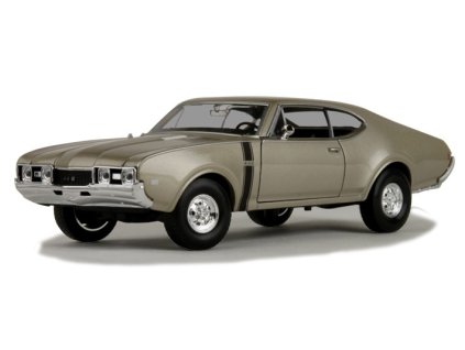 Welly - Oldsmobile(1968) model 1:34 zlaté