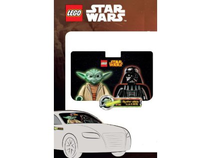 Clona do auta na čelní sklo Star Wars (Hvězdné Války) set stínítko + samolepka