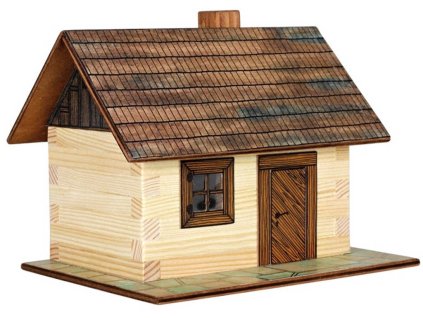 WALACHIA Roubená chaloupka W01 Hobby Kit DŘEVĚNÁ STAVEBNICE