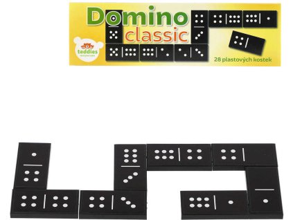 Hra Domino klasik 28 kamenů plast *SPOLEČENSKÉ HRY*