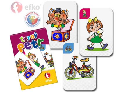 EFKO BABY Černý Petr karetní hra *SPOLEČENSKÉ HRY*