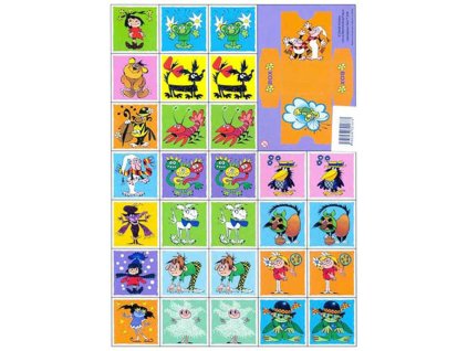 AKIM Hra pexeso Večerníček Zdeněk 32 dvojic *SPOLEČENSKÉ HRY*