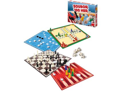 DINO Hra Soubor 100 her variant *SPOLEČENSKÉ HRY*