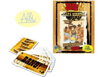 ALBI HRA BANG! Zlatá horečka *SPOLEČENSKÉ HRY*