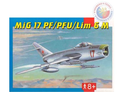 SMĚR Model letadlo MIG-17 PF/PFU 1:48 (stavebnice letadla)