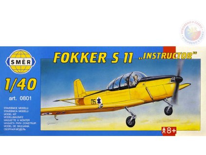 SMĚR Model letadlo Fokker S11 Inst 1:40 (stavebnice letadla)
