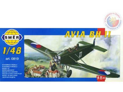 SMĚR Model letadlo Avia BH 11 1:48 (stavebnice letadla)
