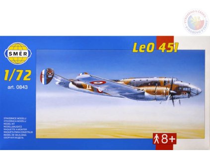 SMĚR Model letadlo Leo 451 1:72 (stavebnice letadla)