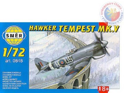 SMĚR Model letadlo Hawker Tempest MK V 1:72 (stavebnice letadla)