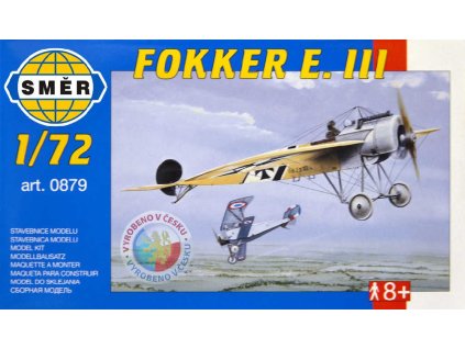 SMĚR Model letadlo Fokker E.III 1:72 (stavebnice letadla)
