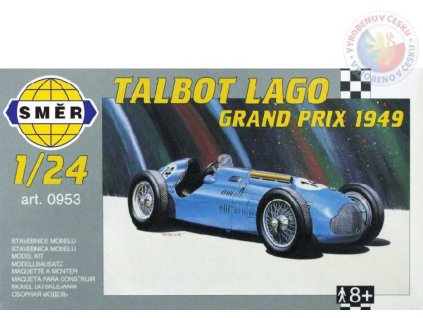 SMĚR Model auto Lago Talbot  1947  1:24 (stavebnice auta)