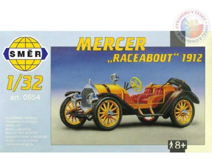 SMĚR Model auto  Mercer Raceabout 1912  1:32 (stavebnice auta)
