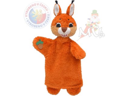 MORAVSKÁ ÚSTŘEDNA Maňásek s ťapkami Veverka