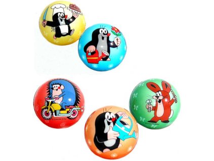 KRTEK (Krteček) Míček 5cm soft balonek pěnový 5 druhů v sáčku