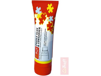 TREFL Lepidlo na puzzle s aplikátorem a houbičkou v tubě 70ml