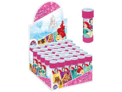 Bublifuk Disney Princezny 55ml dětský bublifukovač s kuličkovým labyrintem