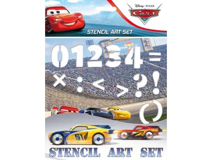 JIRI MODELS Šablony zábavné Auta (Cars)