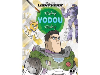 JIRI MODELS Maluj vodou Rakeťák Buzz omalovánky