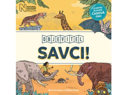 JIRI MODELS Objevitel Savci zvířátka s časovou osou