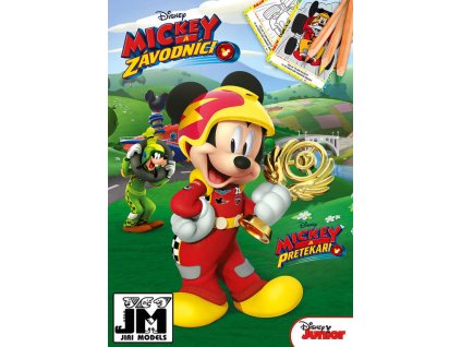 JIRI MODELS Omalovánky A5+ Disney Mickeyho klubík