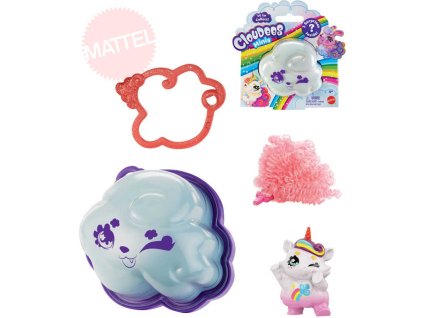 MATTEL Cloudees mini zvířátko v obláčku v pouzdře s překvapením různé druhy