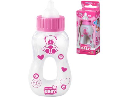 SIMBA New Born Baby Lahvička kojenecká magická 13cm s mizející tekutinou