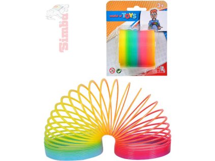 SIMBA Spirála magická duhová 6cm na kartě
