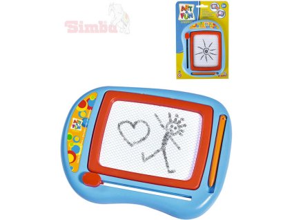 SIMBA Magická tabulka kreslící magnetická 16x13cm Art and Fun