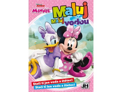 JIRI MODELS Maluj vodou Minnie mouse A5 omalovánky