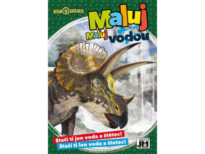 JIRI MODELS Maluj vodou Dinosauři A5 omalovánky