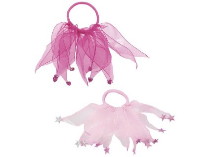 MAC TOYS Gumička do vlasů dětská látková 2 druhy