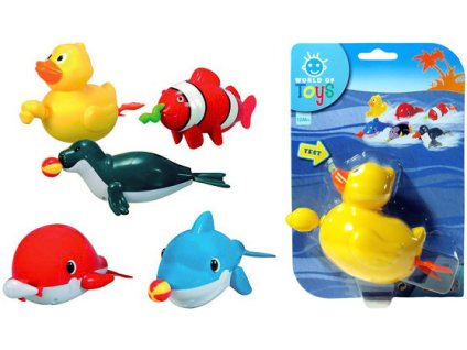 SIMBA Zvířátko natahovací do vody různé druhy