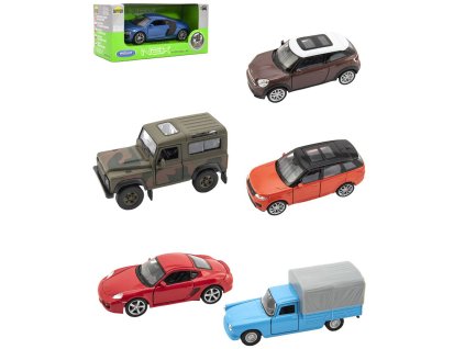 WELLY Auto 11cm kovový model různé druhy v krabičce