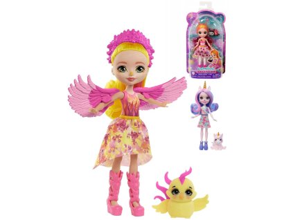 MATTEL Enchantimals set panenka 15cm + zvířátko 7 druhů