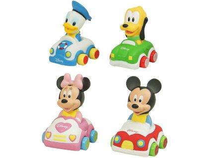 CLEMENTONI Baby autíčko Disney s figurkou různé druhy pro miminko