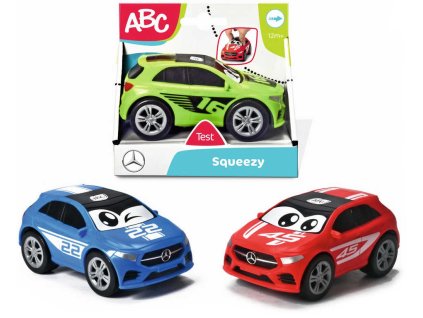 DICKIE ABC Baby auto měkké Mercedes Squeezy zpětný chod s očima