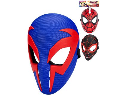 HASBRO Maska základní plastová Spiderman na gumičku 3 druhy