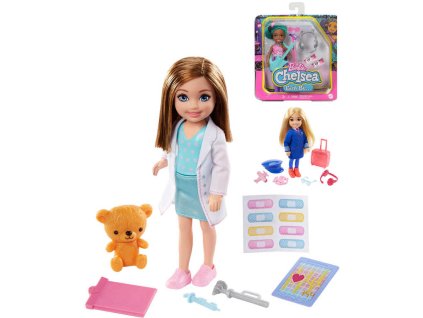 MATTEL BRB Barbie Chelsea povolání set panenka s doplňky 5 druhů