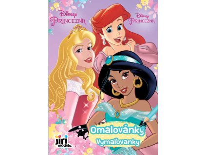 JIRI MODELS Omalovánky A5+ Disney Princezny
