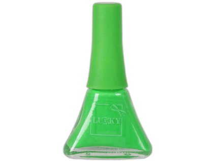 LUKKY Lak na nehty Lollipopz dětský Zelený slupovací 5,5ml na kartě