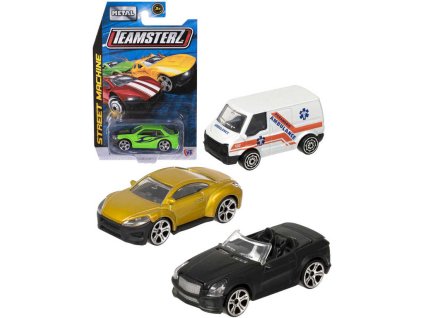 Teamsterz autíčko Street Machine 18 druhů na kartě kov