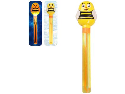 Bublifukovací hůlka včela 70ml bublifukovač na baterie Světlo