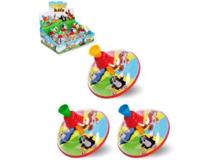 KRTEK (Krteček) Hra Káča malá 10cm dětský vlček 3 barvy plast