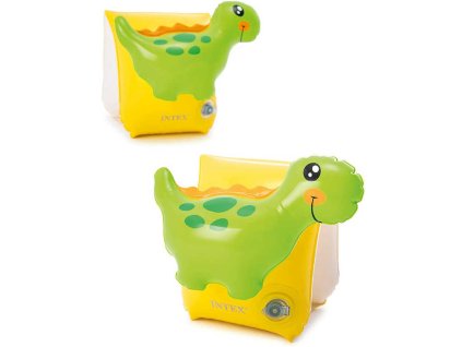 INTEX Nafukovací rukávky do vody Dino 23x20cm plavací křidélka 56664