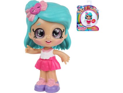 KINDI KIDS Minis Panenka mini Cindy Pops 9cm kývá hlavou velké oči