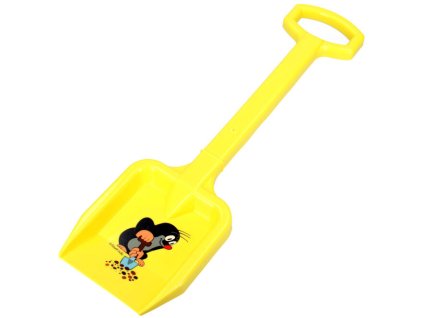 KRTEK (Krteček) Rýč žlutý dětský 49cm na písek plast